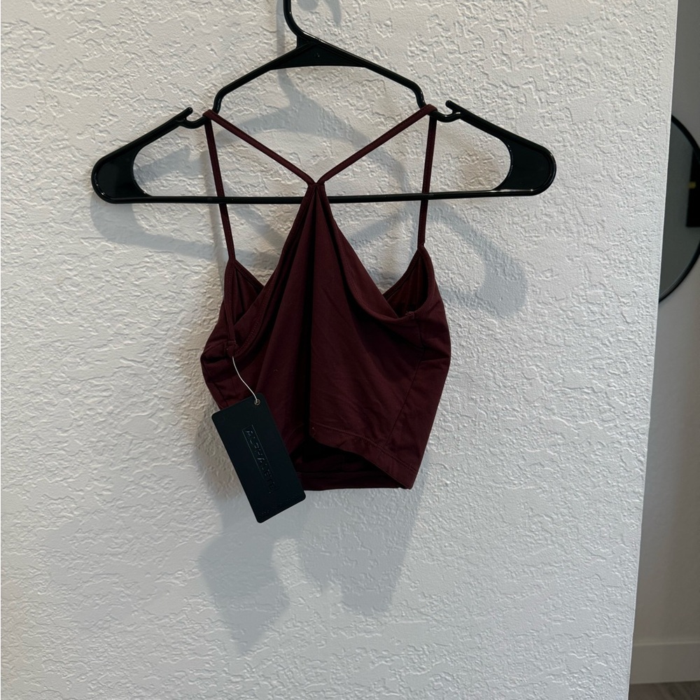 Alphalete Burgundy Camisole Top - Picture 2 of 3